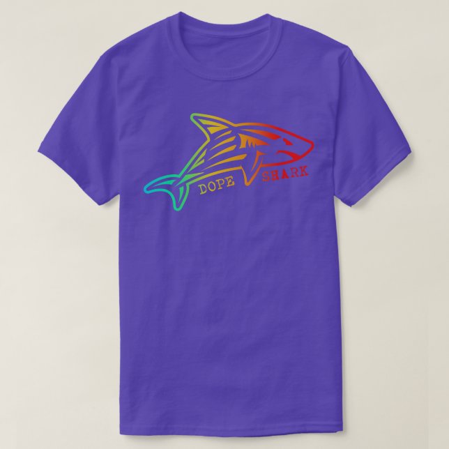 T-shirt Les requins sont des animaux mignons (Design devant)