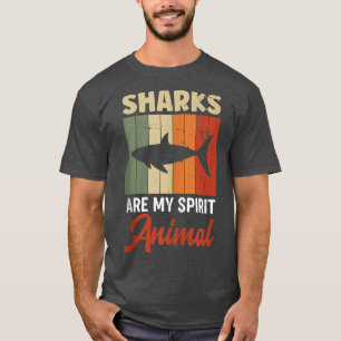 T-shirt Les requins sont mon Débardeur animal Spirit
