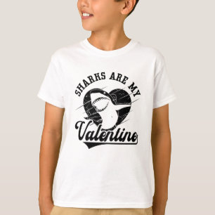 T-shirt Les requins sont mon Valentine Dive Freediver