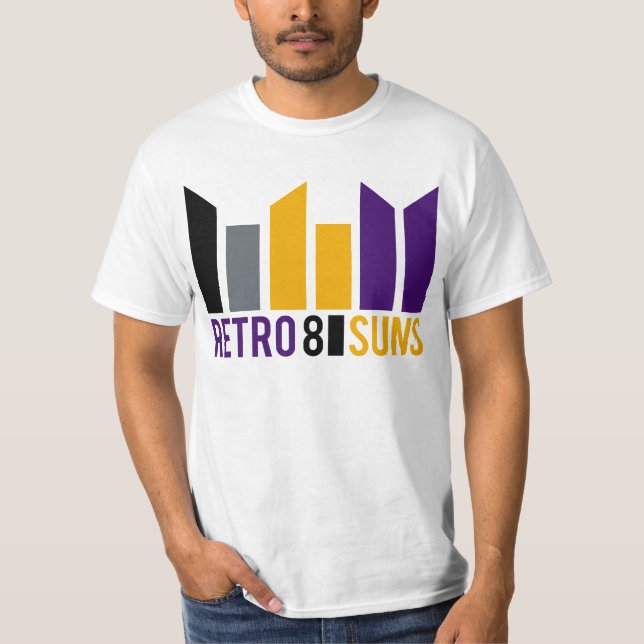 T-shirt les rétros 8 soleils (Devant)