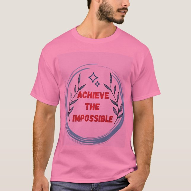 T-shirt "Les rêves défient la réalité" (Devant)