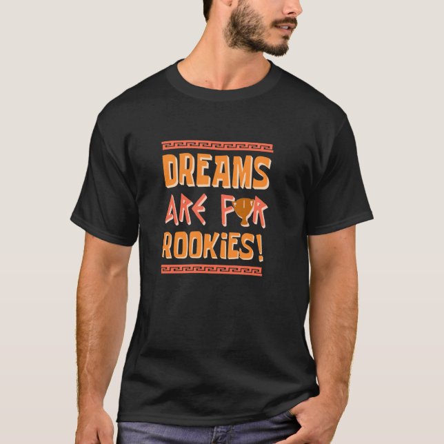 T-shirt Les rêves sont pour les bleus ! (Devant)