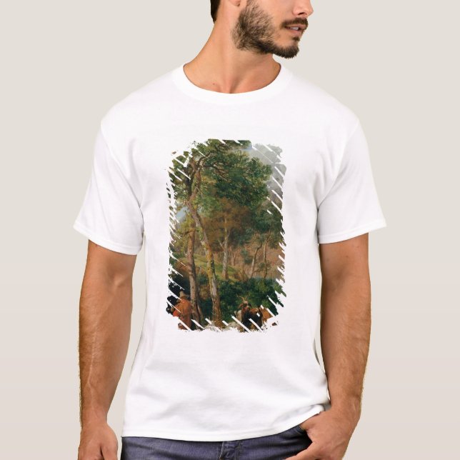 T-shirt Les rivages du lac Lecco (Devant)