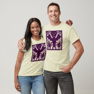 T-shirt Les robots combattent le monstre
