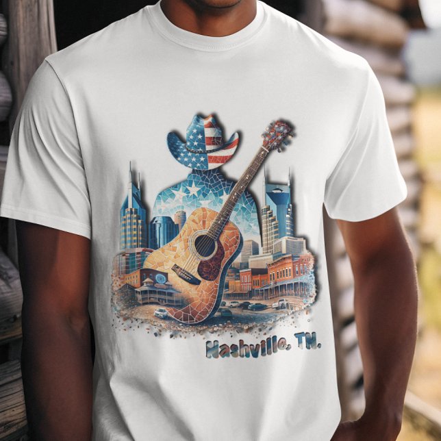 T-shirt Les rochers musicaux de Nashville (Créateur téléchargé)