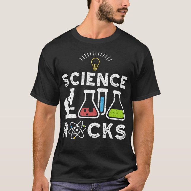 T-shirt Les Rocks scientifiques (Devant)