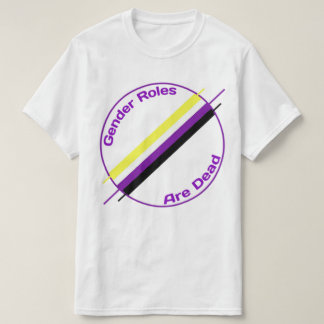 T-shirt Les rôles de genre sont pièce en t morte