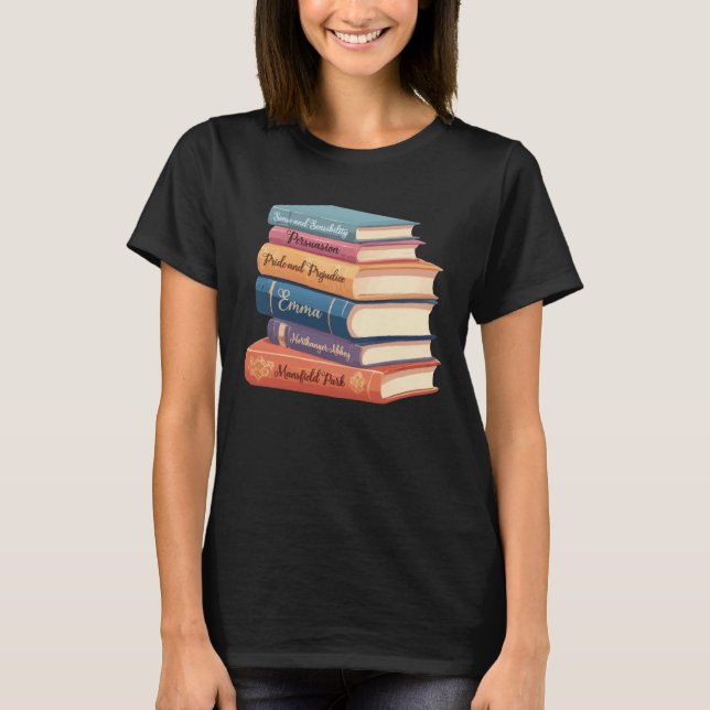 T-shirt Les romans de Jane Austen VII (Devant)