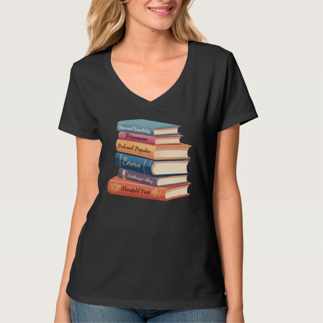 T-shirt Les romans de Jane Austen VII (Devant)