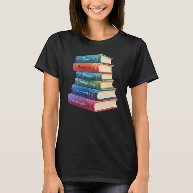 T-shirt Les romans de Jane Austen VIII (Devant)