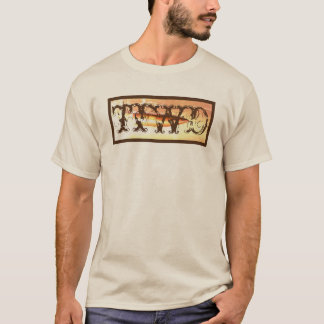 T-shirt les ronds vont autour de TIWD