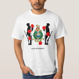 T-shirt Les Royal Marines se souviennent de peur d'oublier