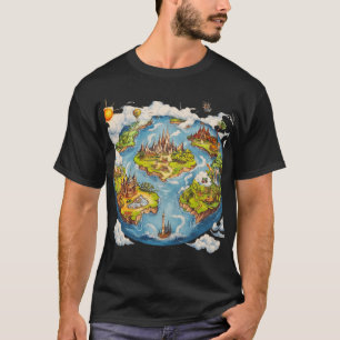 T-shirt Les royaumes enchantés de l'imagination