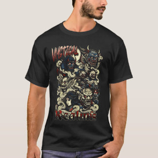 T-shirt "Les royaumes mystiques : un voyage à Yokai"