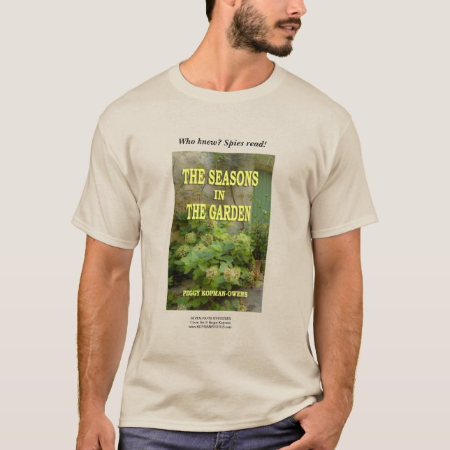 T-shirt "Les saisons dans le jardin" (Devant)
