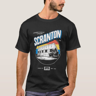 T-shirt Les Salutations Du Bureau De Scranton