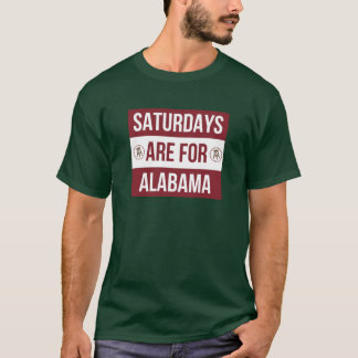 T-shirt Les samedis sont pour l'Alabama