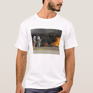 T-shirt Les sapeurs-pompiers neutralisent un feu vivant