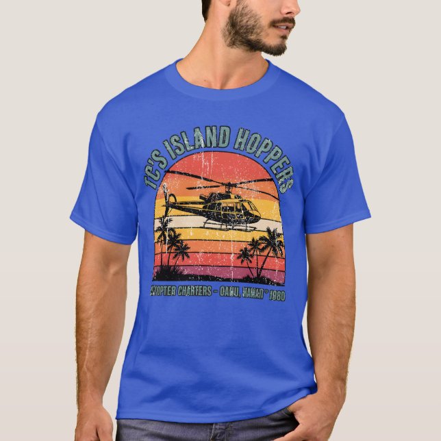 T-SHIRT LES SAUTEURS D'ÎLES DE TC (Devant)