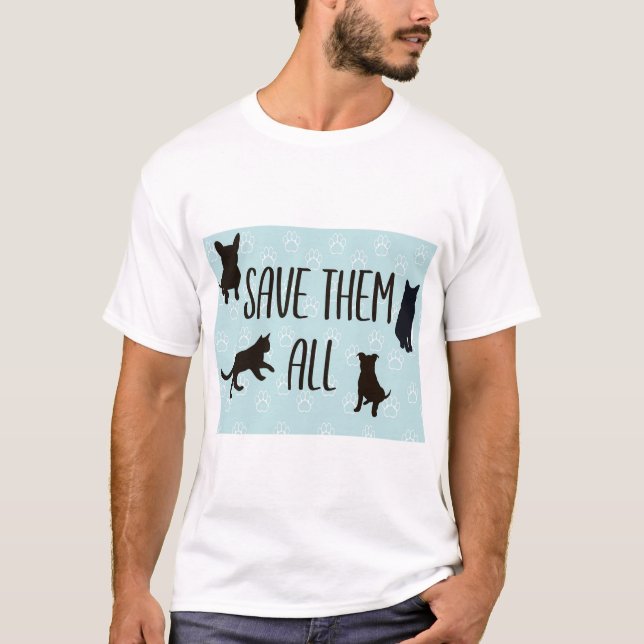 T-shirt Les sauver tous (Devant)