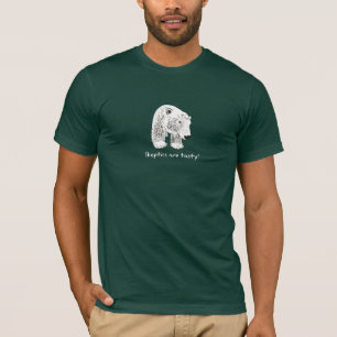 T-shirt Les sceptiques d'ours de climat d'Anuk sont