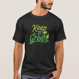 T-shirt Les scientifiques de l'environnement gardent l'env