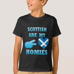 T-shirt les scottishs sont mon Homies