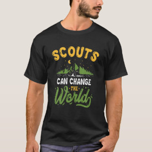 T-shirt Les Scouts peuvent changer le monde - Drôle Campin