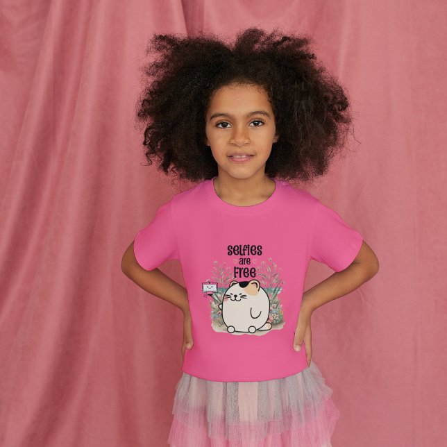 T-Shirt Les selfies sont des filles libres (Créateur téléchargé)