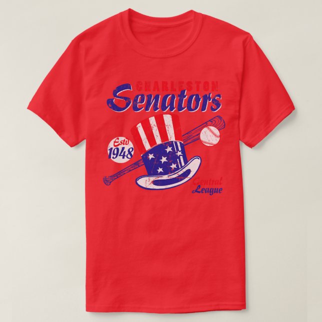 T-shirt Les sénateurs Charleston (Design devant)