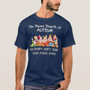 T-shirt Les Sept Nains De L'Autisme