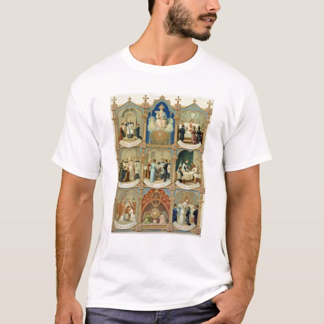 T-shirt Les sept sacrements (Devant)