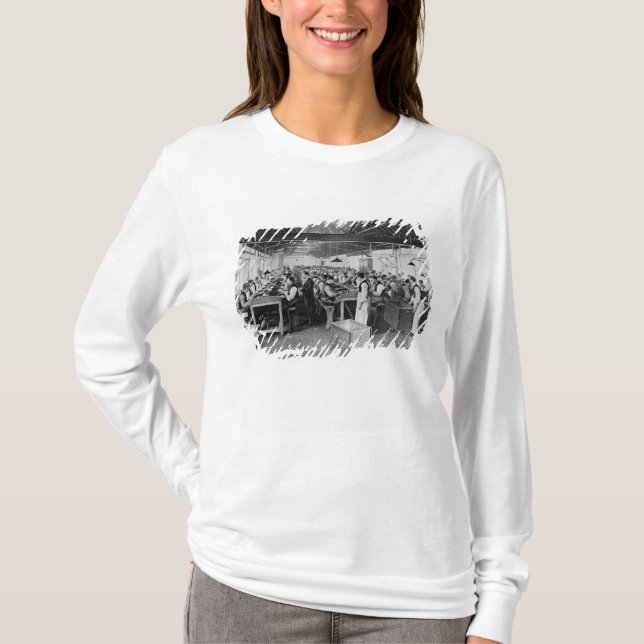 T-shirt Les services de fabrication de cigare (Devant)