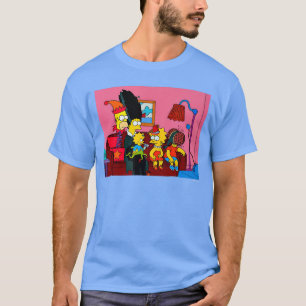 T-shirt Les Simpsonsreehouse d'Horreur Halloween Effrayant
