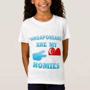 T-Shirt Les Singapouriens sont mon Homies