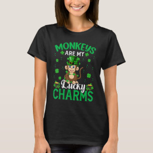 T-shirt Les Singes Drôle Sont Mes Charmants Chic Singe Sai