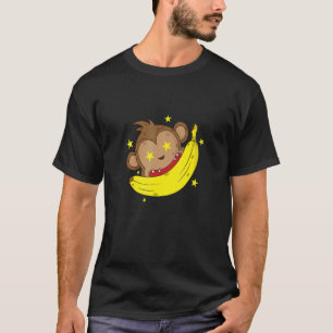 T-shirt Les Singes Sont Addictifs À La Banane