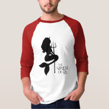 Les sirènes du péché Fit Hommes 3/4 Sleeve Icon Ch