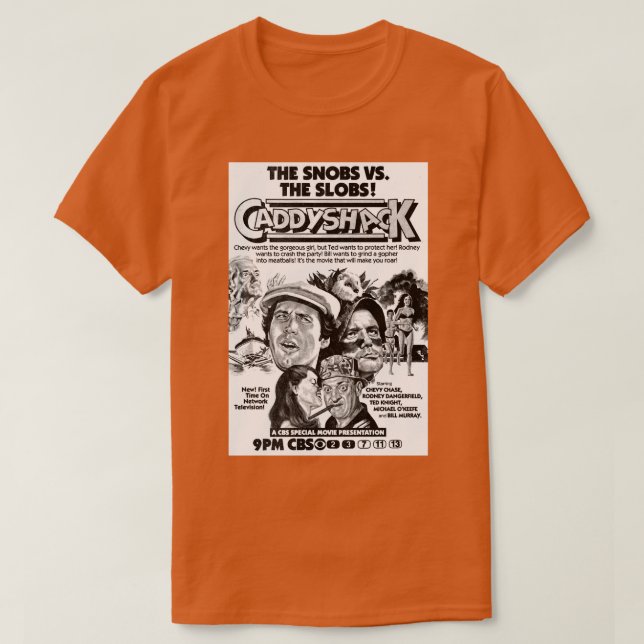 T-shirt Les Snobs contre les Slobs (Design devant)