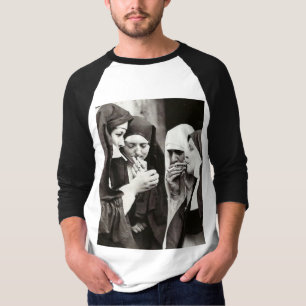 T-shirt Les soeurs fument la photo Vintage