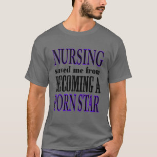 T-shirt Les Soins Nocturnes m'ont sauvé de devenir RN LPN 