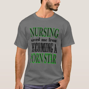 T-shirt Les Soins Nocturnes m'ont sauvé de devenir RN LPN
