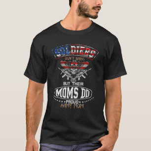 T-shirt Les soldats ne freinent pas, mais les mamans héros