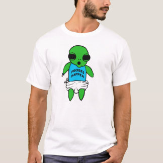 T-shirt Les sondes se produisent le bébé étranger