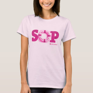 T-shirt Les SOP sauvent notre rose de Se de dames de