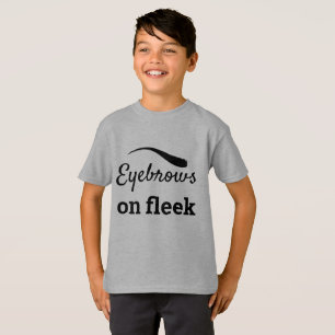 T-shirt Les sourcils noirs sur Fleek Des enfants à la mode