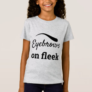 T-Shirt Les sourcils noirs sur Fleek Style Flawless tendan
