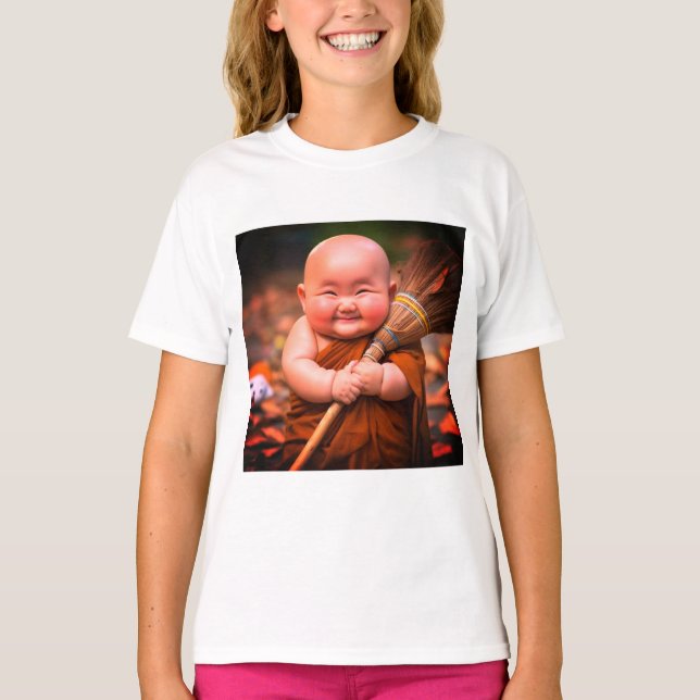 T-shirt Les sourires de charme des Mini Moines (Devant)