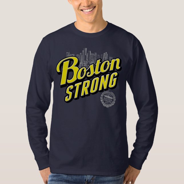 T-shirt Les souvenirs forts de Boston City (Devant)