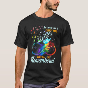 T-shirt Les Souvenirs Manqués De Mon Père Dans Le Ciel Se
